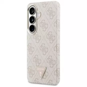 Guess coque MagSafe 4G Triangle Logo pour Samsung Galaxy S26 - rose