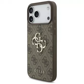 Coque GUESS 4G Big Logo pour iPhone 17 Pro Max / 18 Pro Max - Marron