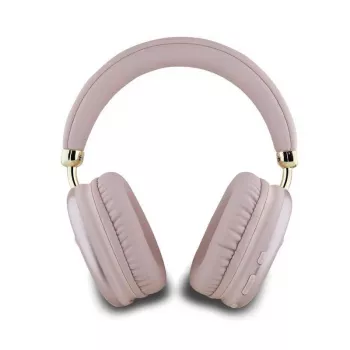 Casque Bluetooth GUESS Metallic Triangle Logo On-Ear V5.3 Rose