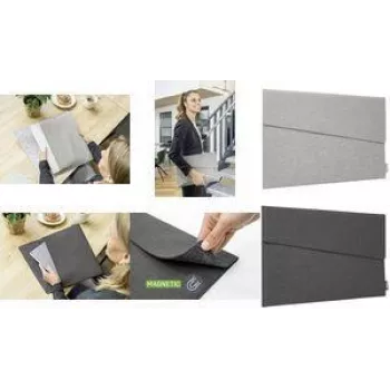 Housse pour ordinateur portable et tablette SIGEL BA501 jusqu'à 14 pouces Gris foncé PET recyclé