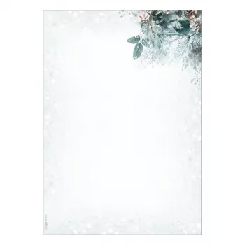 SIGEL papier à lettres de Noël Eucalyptus Magic A4 90 g/m² 100 feuilles