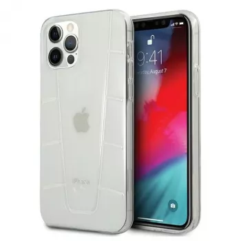Coque rigide transparente MEHCP12LCLCT Mercedes-Benz pour iPhone 12 Pro Max Transparent Line