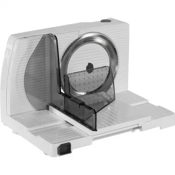 Trancheuse électrique Ritter Markant 7 blanche, lame dentelée en acier inoxydable 170 mm, moteur Eco 65 W