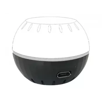 Module d'alimentation USB Shelly H&T Add-on noir