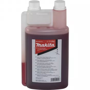 Huile moteur 2 temps Makita 980008612, 1 L flacon doseur