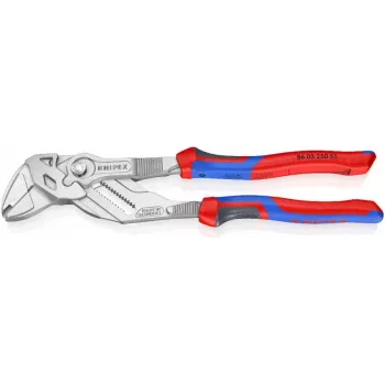 KNIPEX 86 05 250 S5 Pince-étau avec fonction de sertissage pour colliers aluminium, 250 mm
