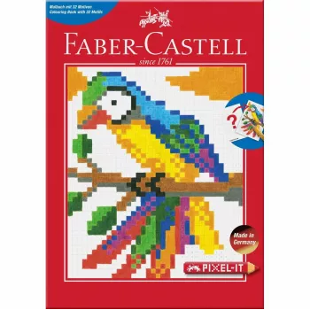 FABER-CASTELL Pixel-it livre de coloriage avec 32 motifs (201572)