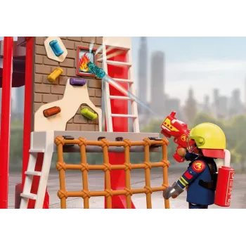 Playmobil Fire 72191 grande caserne de pompiers