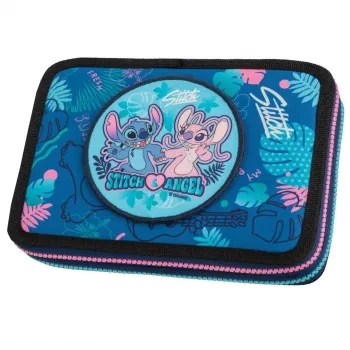 Trousse préremplie McNeill XL avec 2 fermetures éclair Disney Stitch