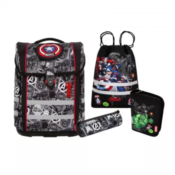 Cartable scolaire McNeill PERFECTO, set 5 pièces, Marvel Avengers