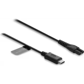 Câble de charge USB Type-C Delock 5V pour rasoirs électriques compatible avec MANSCAPED 2.0/3.0 – câble de charge de remplacement 1,2 m