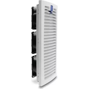 Delock 3 ventilateurs axiaux 230 V AC avec filtre 418 x 180 x 84 mm