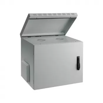 Armoire murale 19 inch EFB 9U profondeur 450 mm IP55 pré-assemblée RAL7035 gris