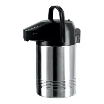 Carafe thermique isotherme EMSA President 3,0L acier inoxydable noir