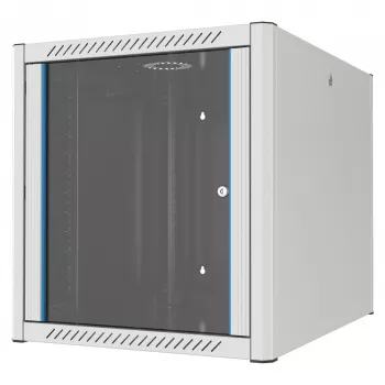 Boîtier mural 19 pouces EFB Elektronik 26U, profondeur 800 mm, prémonté, RAL7035