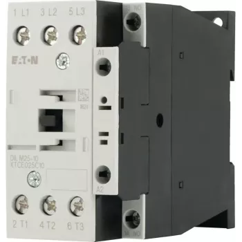 Contacteur de puissance EATON DILM25-10 tripolaire 1NO 25A 11kW 230V AC 50Hz / 240V AC 60Hz