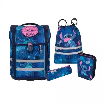Ensemble cartable McNeill PERFECTO 5 pièces Disney Stitch