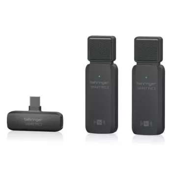 Système de microphone sans fil pour smartphone Behringer SMART MIC 2