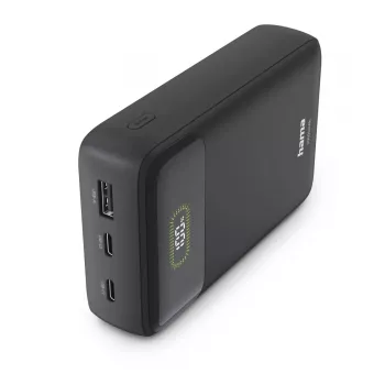 Hama Power Pack PD20 20W 20000 mAh banque de puissance avec 2x USB-C, USB-A, anthracite