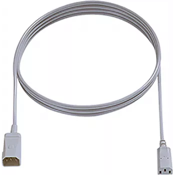 Câble de rallonge IEC Bachmann 356.900 C14 vers C13, 0,5 m, gris
