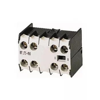 Eaton 22DILE bloc de contacts auxiliaires 2NO+2NC bornes à vis fixation frontale pour contacteurs DIL E