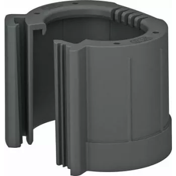 OBO BETTERMANN 129 To M50 SW embout d'extrémité divisible pour gaine annelée M50 polyéthylène noir