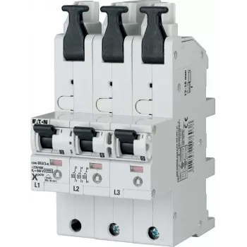 EATON LSHU-E50/3-KL disjoncteur de branchement, 50 A, 3 pôles, 230/400 V AC, courbe E, sélectif