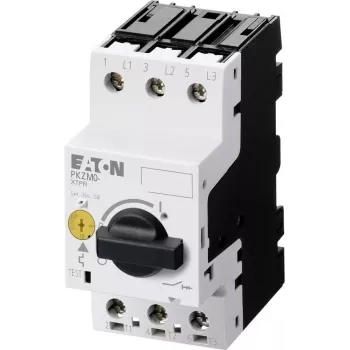 EATON PKZM0-25 Disjoncteur moteur, 3 pôles, 20-25 A, 12,5 kW à 400V, bouton rotatif