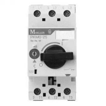 EATON PKZM0-25 Disjoncteur moteur, 3 pôles, 20-25 A, 12,5 kW à 400V, bouton rotatif