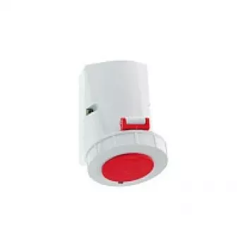 BALS 1155 Prise murale 32A 5 pôles 400V 6h IP67 rouge/gris