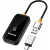 TechniSat Technicast 100 Adaptateur sans fil CarPlay et Android Auto – noir, USB-C, Plug & Play