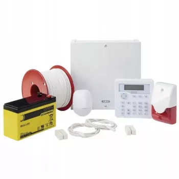 Centrale d'alarme filaire ABUS Terxon SX avec 8 zones (AZAA10100)