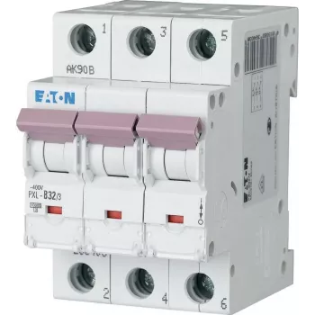 EATON PXL-C32/3 Disjoncteur miniature 32A 3 pôles courbe C 10kA