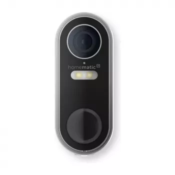 Homematic IP Caméra extérieure sur batterie (HmIP-COR) – 3MP, WLAN, blanc/noir