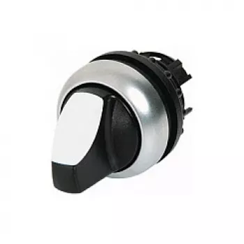 Actionneur de sélecteur Eaton M22-WRK, 2 positions, maintenu, noir