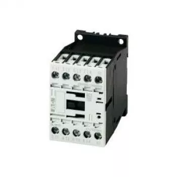 Eaton DILM9-01 Contacteur de puissance, 3 pôles, 9 A, bobine 230/240 V AC, 1 contact auxiliaire NC