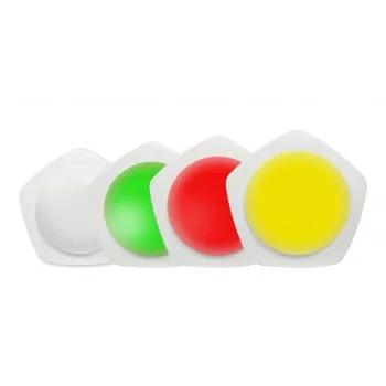 ALLNET ALL-PoE-CO2-LAMP Feu de signalisation qualité de l'air CO2 avec LED RGBW, capteur VOC, PoE et Wi-Fi