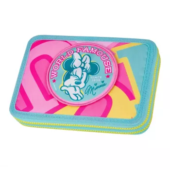 Trousse remplie McNeill avec 2 fermetures éclair XL Disney Minnie Mouse