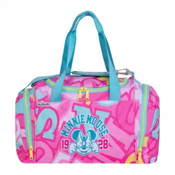 Sac de sport McNeill Disney Minnie Mouse, rose/rouge, 16 L, polyester, enfants