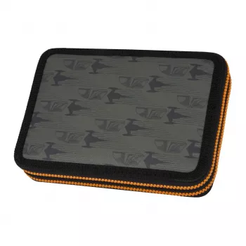 Trousse scolaire remplie McNeill XL avec 2 fermetures éclair Star Wars Mandalorian
