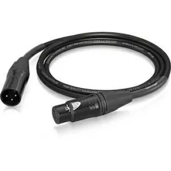 Behringer PMC-150 câble micro XLR femelle vers XLR mâle 1,5 m noir