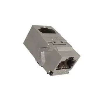 RUTENBECK RUT Coupleur RJ45 coudé 90° 10G Cat.6a blindé (13900371)