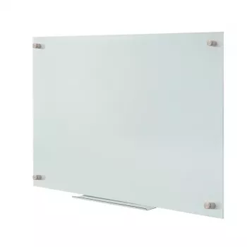 Tableau blanc effaçable à sec LogiLink, fixation murale, verre, 60x90 cm
