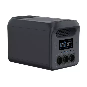 Station d'énergie portable LogiLink PPS1800, 1800 W, LiFePO4, compatible Tuya