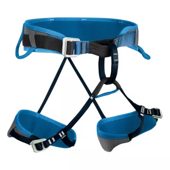 Harnais d'escalade Salewa Xplorer Carbon M/L – harnais d'escalade polyvalent léger avec technologie Split Webbing