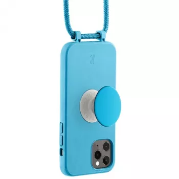 Coque Just Elegance JE PopGrip pour iPhone 11 Pro 5,8 pouces bleu/aqua