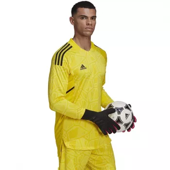 Maillot de gardien à manches longues adidas Condivo 22 homme Solar Yellow