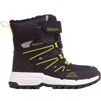 Chaussures enfant Kappa Floki Tex noir-lime 260975K 1133