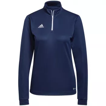 Sweat d'entraînement adidas Entrada 22 Top Team Navy Blue 2/Blanc taille L H57483