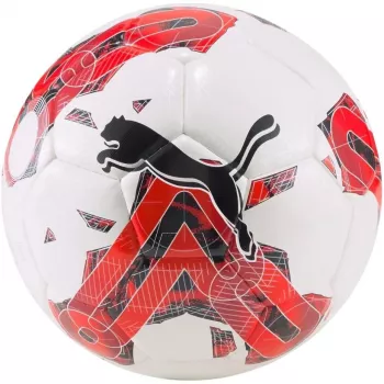 Ballon de football PUMA Orbita 5 Hybrid blanc et rouge 83783 02 5